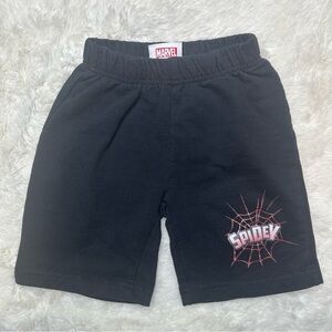Marvel Spider-Man Shorts Black & Red Size 5